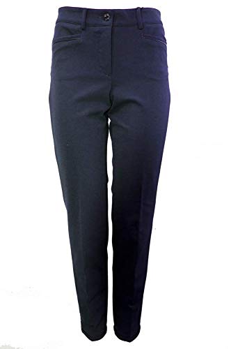 Cambio Damen Hose Renira mit Bügelfalte Moonlight Blue, Größe:W42/L29, Farbe:493 Moonlight Blue von Cambio