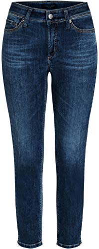 Cambio Slim-Fit Jeans 'Piper Short' Blue-Blue 46 | 27 von Cambio