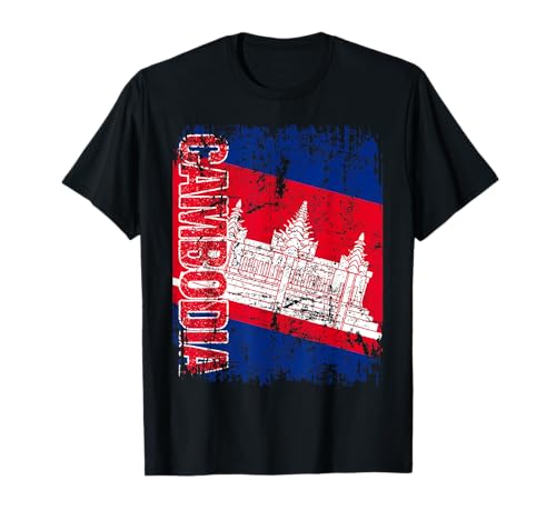 KAMBODSCHA Flagge | Damen Herren Kinder KAMBODSCHA T-Shirt von Cambodia Family Shop