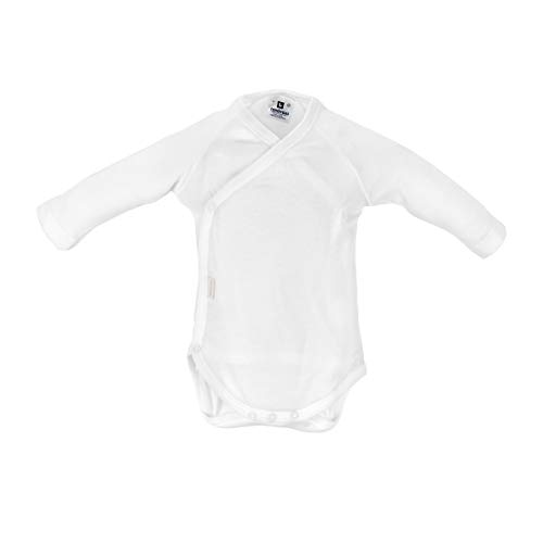 Cambrass Unisex - Baby Body 12860, Gr. 56 (T.1), Weiß (weiß) von Cambrass