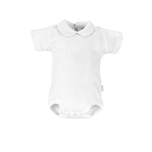 Cambrass Unisex - Baby Bodys, Weiß, 62 cm/ Monate von Cambrass