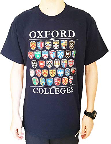 Colleges of Oxford University T-Shirt - Navy - Univeristy von Oxford Bekleidung von Oxford University
