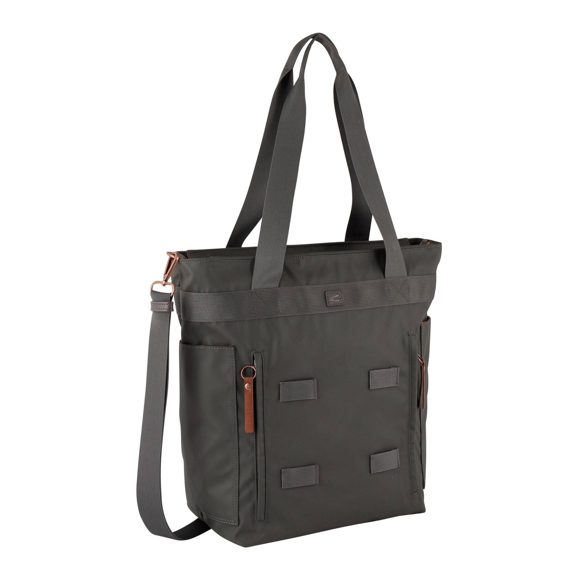 camel active, BREEZE, Damen, Shopper mit Reisverschluss, L, schwarz braun - Gr. - OS von Camel Active Bags