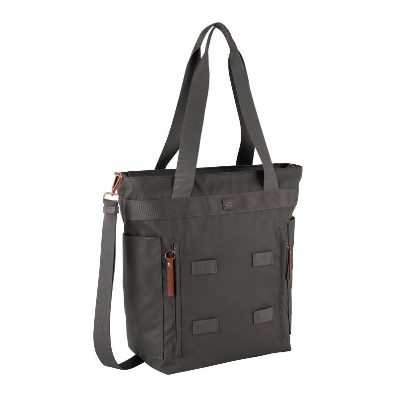 camel active, BREEZE, Damen, Shopper mit Reisverschluss, L, schwarz braun - Gr. - OS von Camel Active Bags