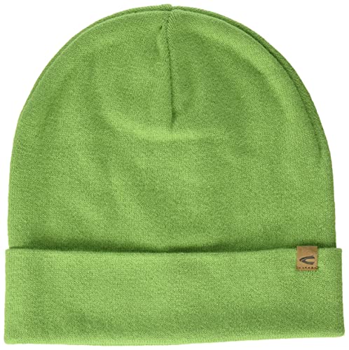 camel active Damen 306570/7M57 Beanie-Mütze, Lime Green, OS von camel active