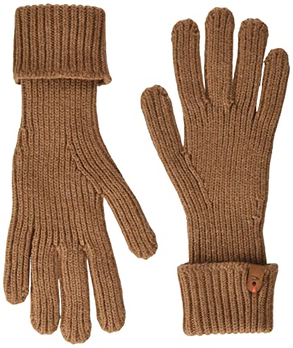 camel active Damen 308560/6G56 Strick-Handschuhe, WARM Brown, S von camel active