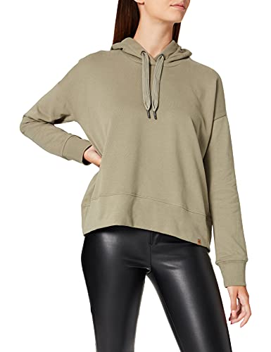 Camel Active Womenswear Damen 3093016f54 Kapuzenpullover, Light Khaki, L von camel active