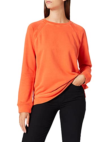camel active Damen Sweatshirt aus Baumwolle Orange Womenswear-XS von camel active