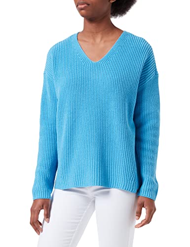 camel active Damen 309589/7K20 Pullover, SkyBlue, XXL von camel active