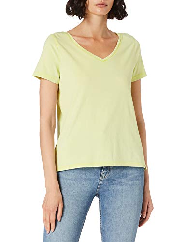 Camel Active Womenswear Damen 3096295T58 T-Shirt, Zitrone, XL von camel active