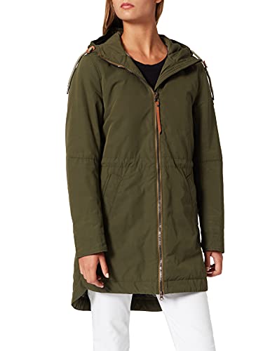 camel active Damen Parka mit leichtem Steppfutter Olive womenswear-36 von camel active