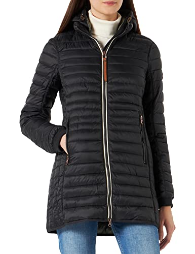 camel active Damen 320050/8e50 Jacke, Black, 34 von camel active