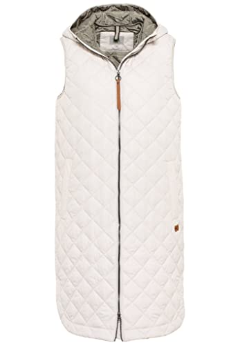 camel active Damen 360140/8F41 Vest, Pearl, 38 von camel active