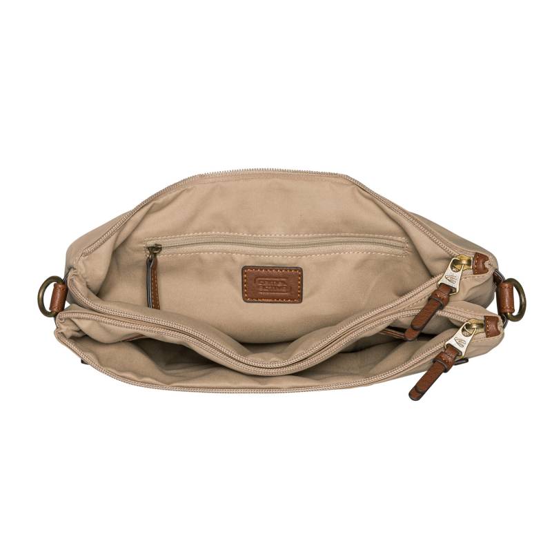 Camel Active - BARI, Cross bag M, beige beige - Gr. - M von Camel Active