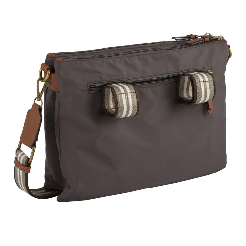 Camel Active - BARI, Cross bag M, dark grey dark grey - Gr. - M von Camel Active