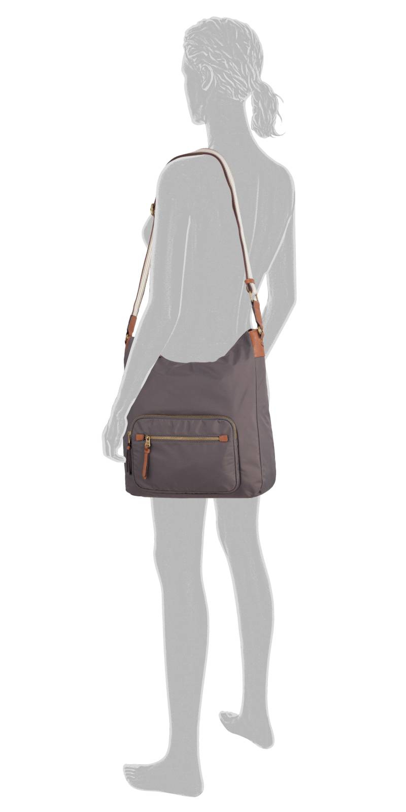 Camel Active - Bari, Hobo bag, dark grey dark grey - Gr. - one size von Camel Active