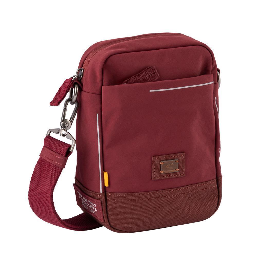 Camel Active - Camel Active City Cross Bag Dark Red Umhängetasche XS rot von Camel Active