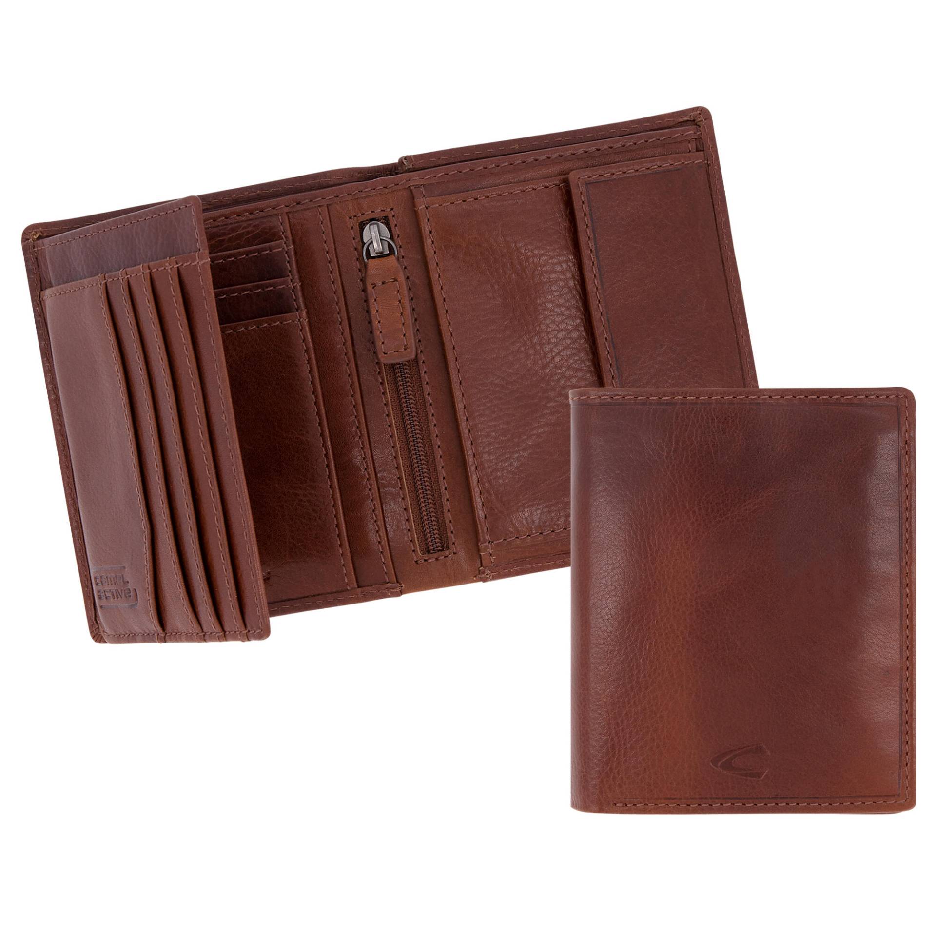 Camel Active - Como, High form wallet, cognac cognac - Gr. - one size von Camel Active