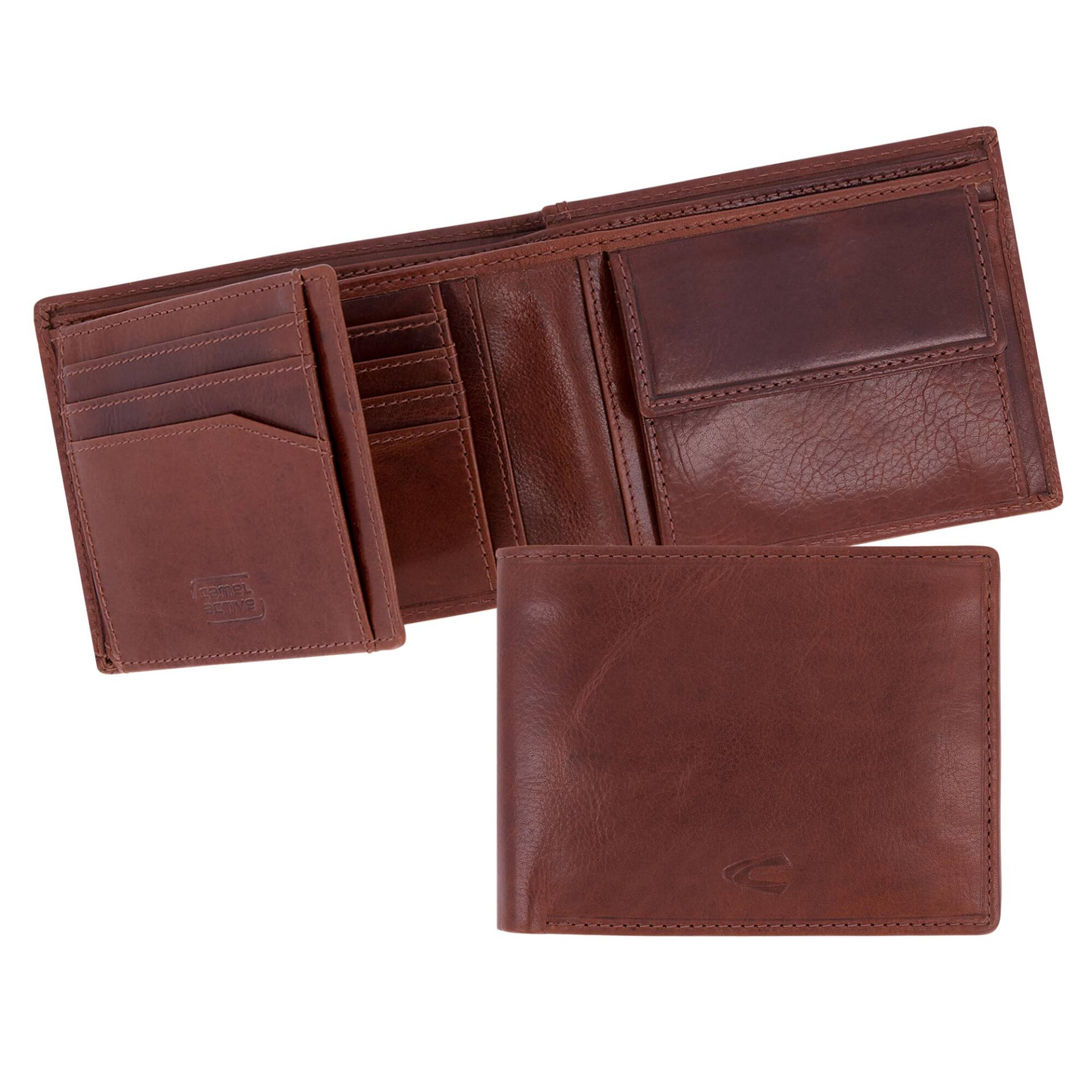 Camel Active - Como, Horizontal wallet, cognac cognac - Gr. - one size von Camel Active
