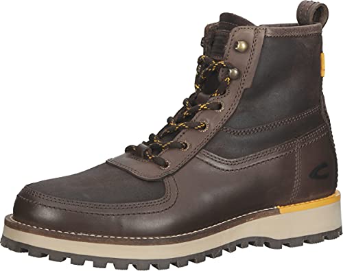 camel active Herren Pilgrim Halblange Stiefel, Dark Brown, 42 EU von camel active