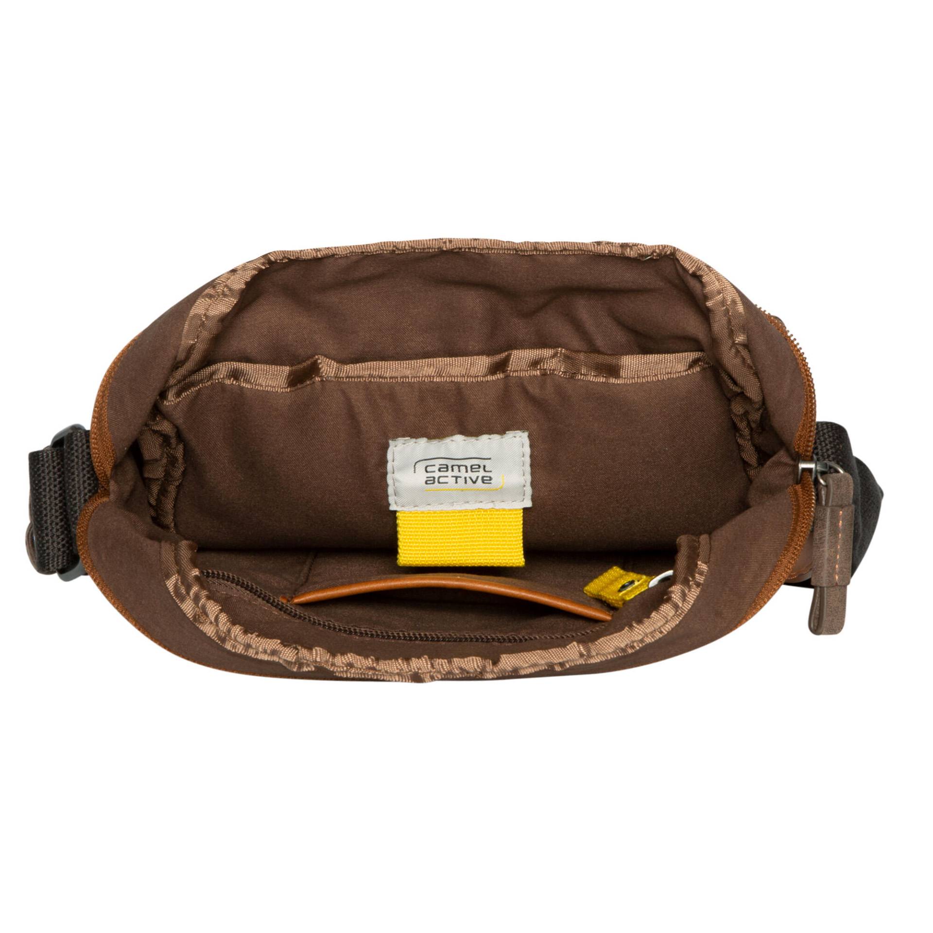 Camel Active - LAOS, Flap bag S top zip, cognac cognac - Gr. - S von Camel Active