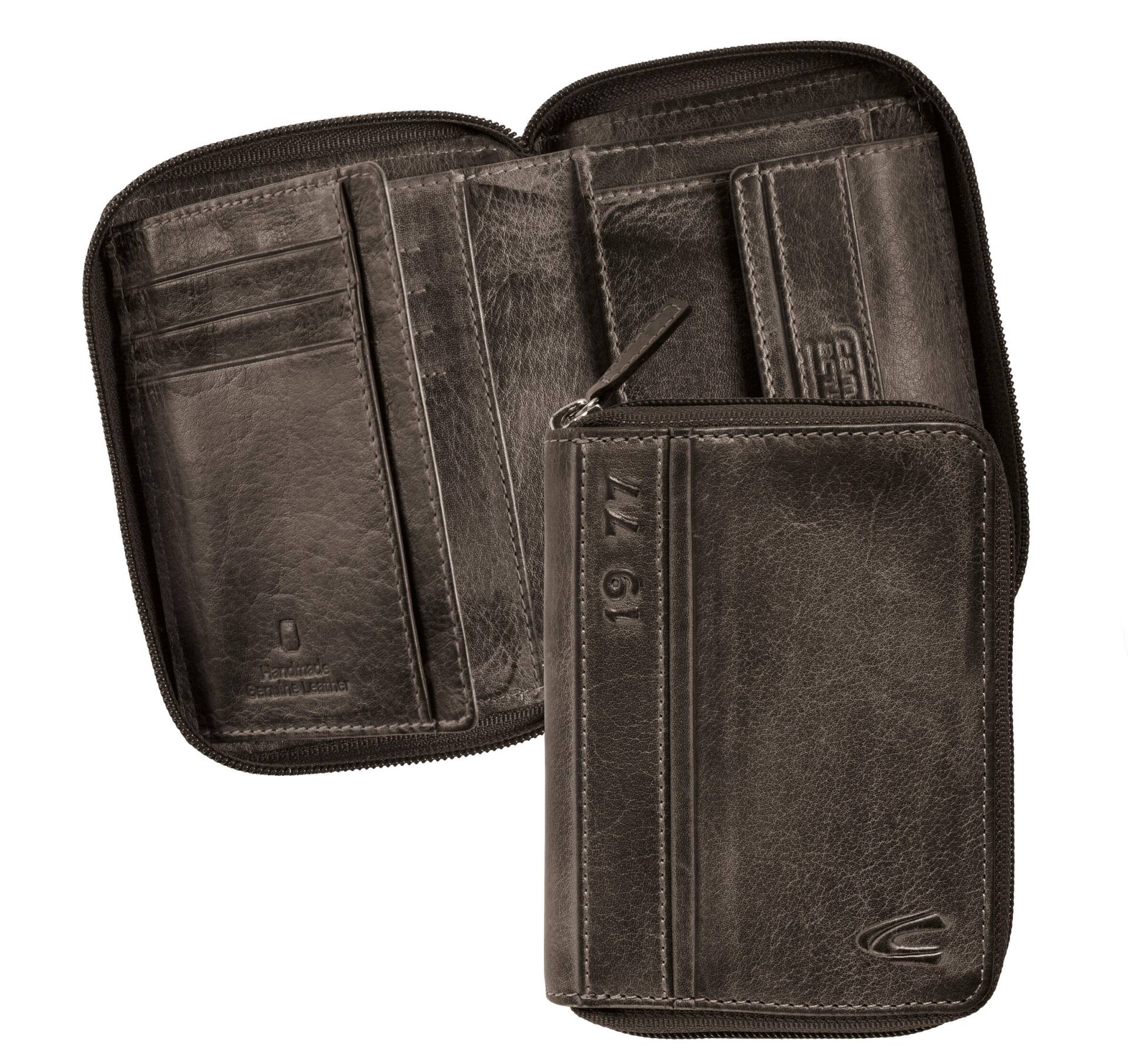 Camel Active - Melbourne Zip around wallet, black black - Gr. - one size von Camel Active