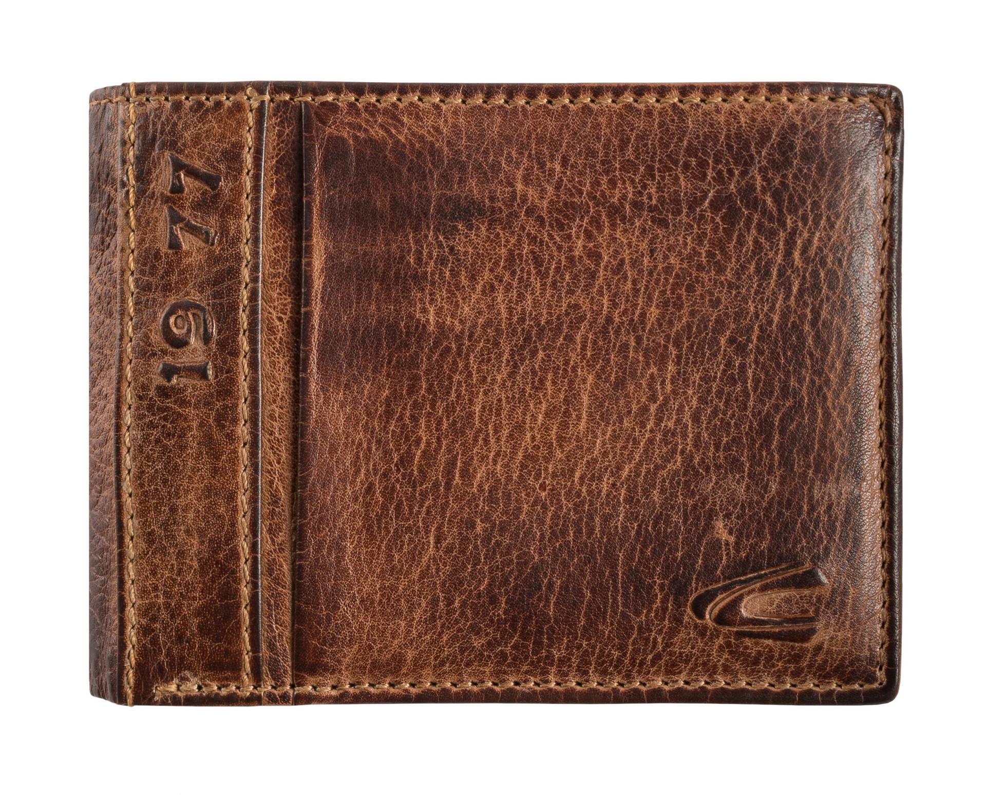 Camel Active - Melbourne jeans wallet small, brown brown - Gr. - one size von Camel Active