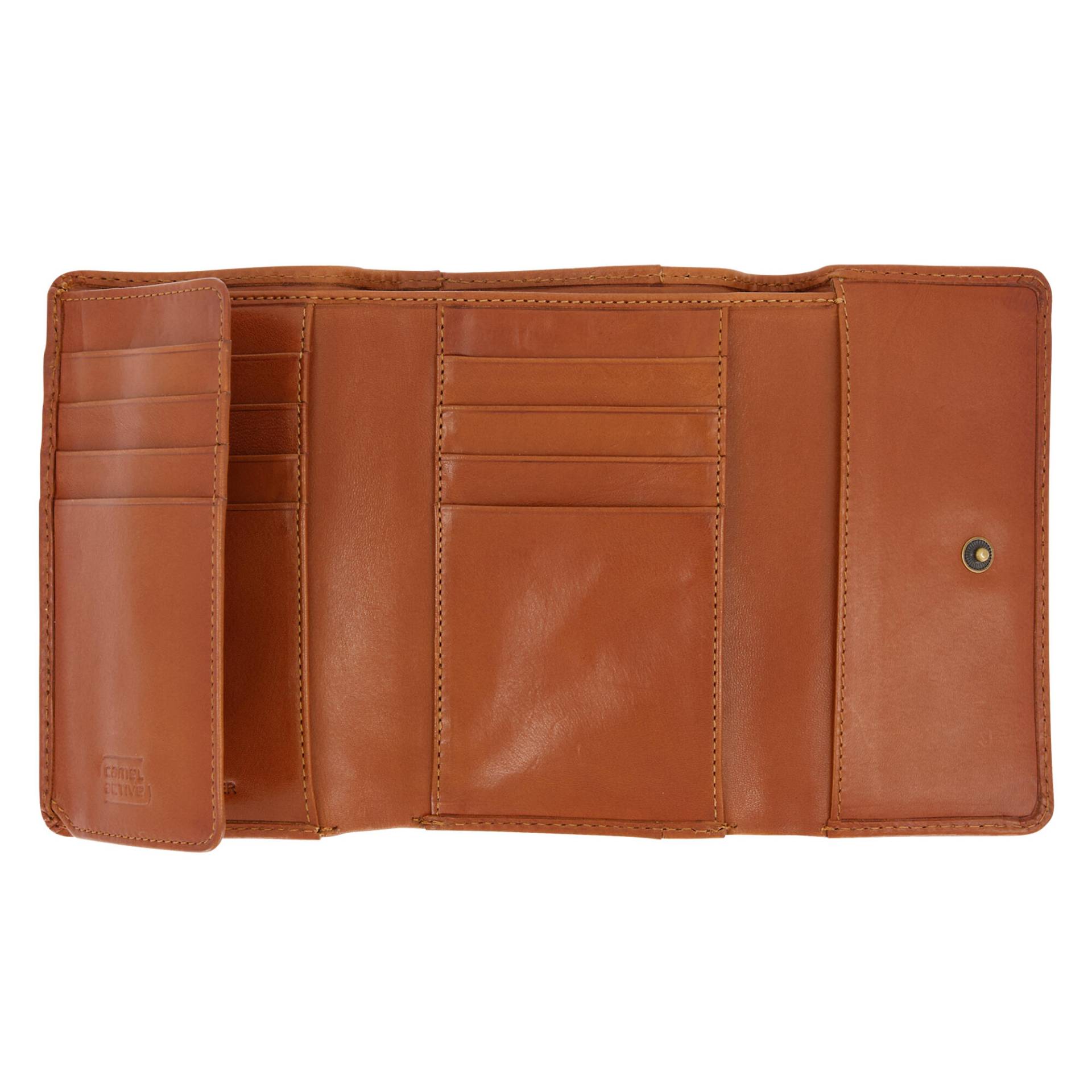 Camel Active - Nizza, Medium zip wallet, cognac cognac von Camel Active