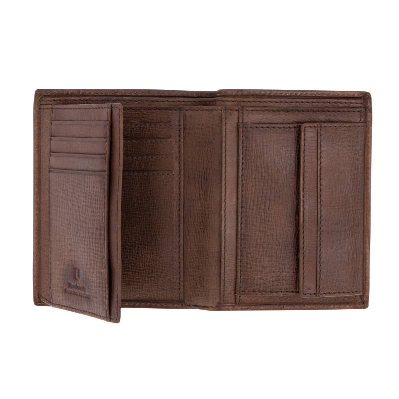 Camel Active - Salo, High form wallet, dark brown dark brown - Gr. - one size von Camel Active