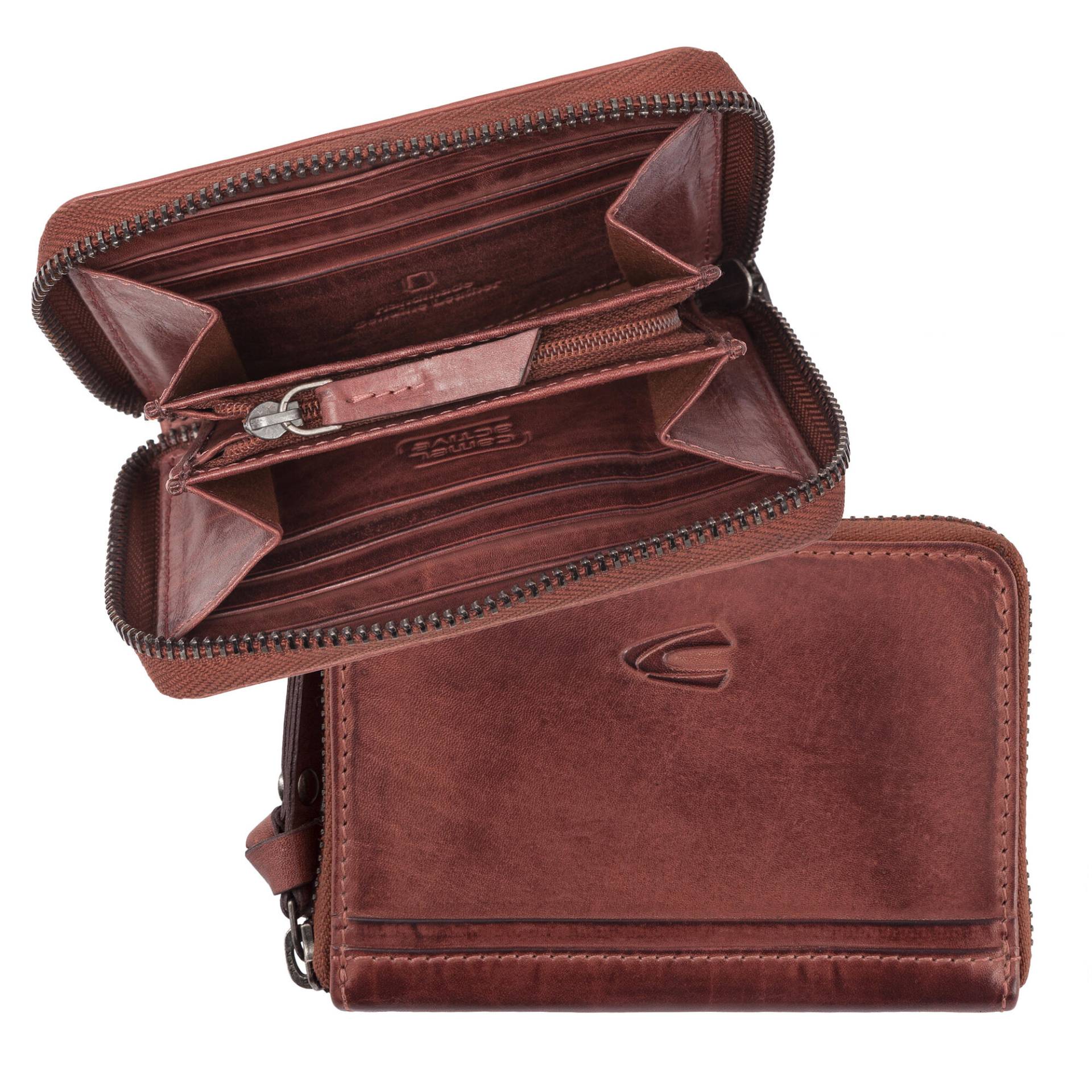 Camel Active - Sullana Medium zip wallet, red red von Camel Active