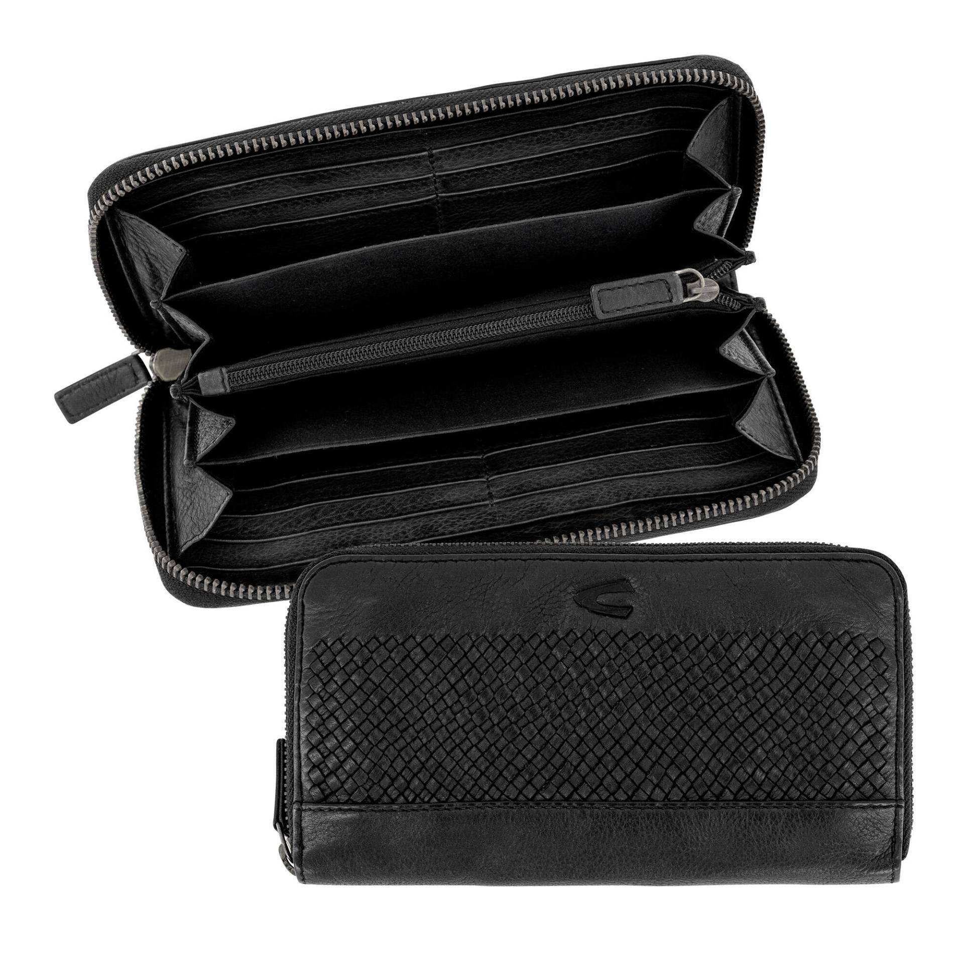 Camel Active - WAVE, Long zip wallet, black black - Gr. - one size von Camel Active