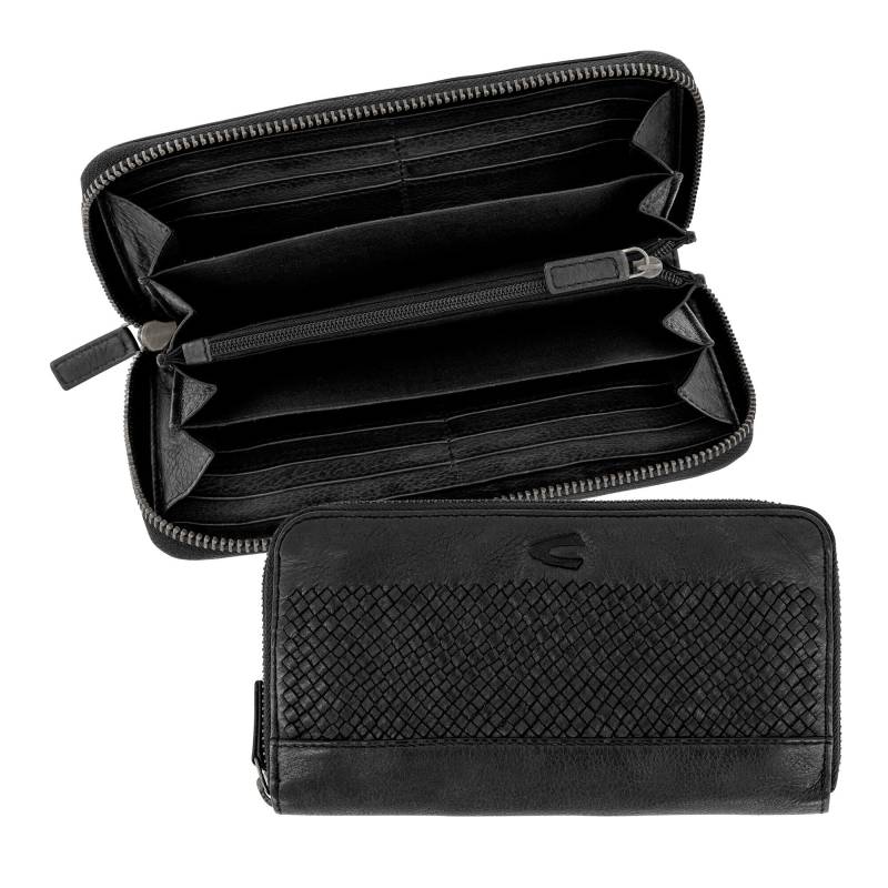 Camel Active - WAVE, Long zip wallet, black black - Gr. - one size von Camel Active
