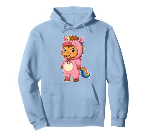Kawaii Kamel im Einhorn Kostüm für Mädchen Kinder Einhorn Liebhaber Pullover Hoodie Kawaii Kamel im Einhorn Kostüm für Mädchen Kinder Einhorn Liebhaber Pullover Hoodie von Camel In Unicorn Costume Kawaii Design