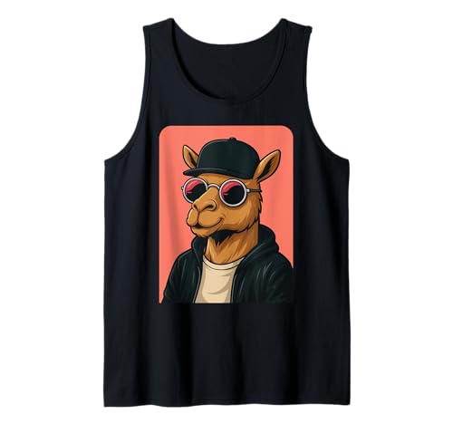 Kamel trägt Sonnenbrille Herren Damen Grafik Camel Tank Top Kamel trägt Sonnenbrille Herren Damen Grafik Camel Tank Top von Camel Wearing Sunglasses Animal Lover