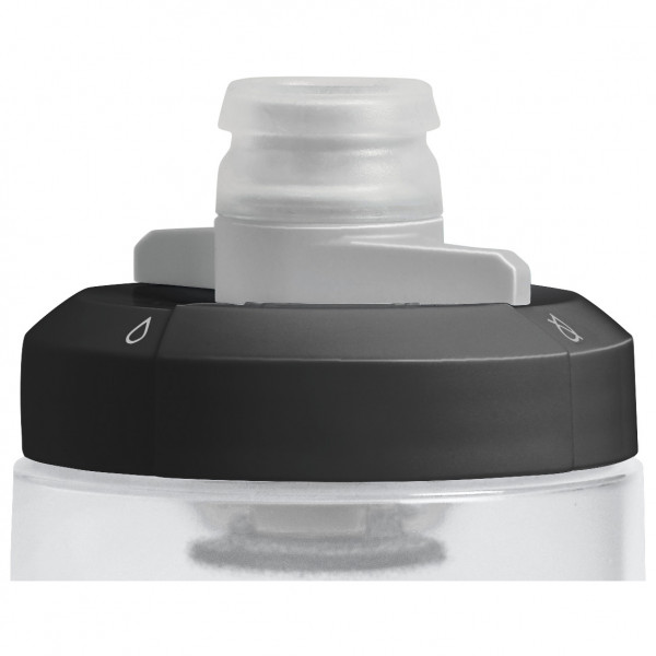 Camelbak - Podium & Peak Fitness Cap Accessory - Deckel Gr One Size grau von Camelbak