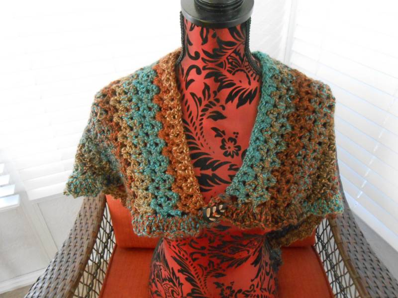 Mehrfarbiger Schal Mehrfarbiger Schal von CameoCrochet1