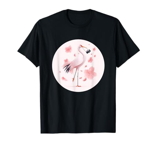 Lustiger japanischer Kranich mit Kamera Kostüm für Jungen und Mädchen T-Shirt Lustiger japanischer Kranich mit Kamera Kostüm für Jungen und Mädchen T-Shirt von Camera Crane Outfit