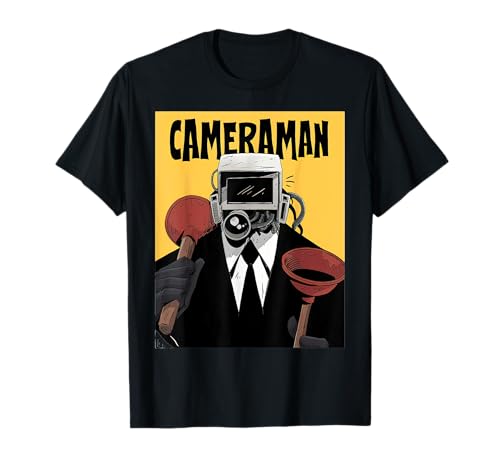 I'm The Birthday Boy Skibidi Toilet Speakerman T-Shirt von Cameraman, Tvman, Speakerman It's my Birthday