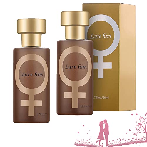 Venom-Love Cologne Pheromon-Parfum for Men, Lure Her Parfüm Spray, Golden Lure Pheromone Perfume Für Männer & Frauen, Lang Anhaltende Pheromone Parfüm (2PCS,Gold) von Camic