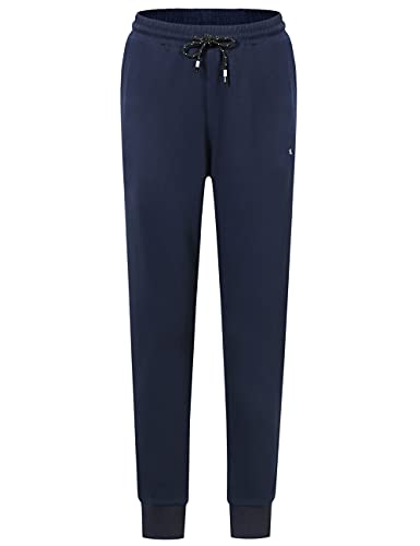 Camii Mia Jogginghose Damen Sporthose Baumwolle Casual Leicht Sweathose Outdoor Trainingshose Laufhose Slim Fit (Medium, Marine) von Camii Mia