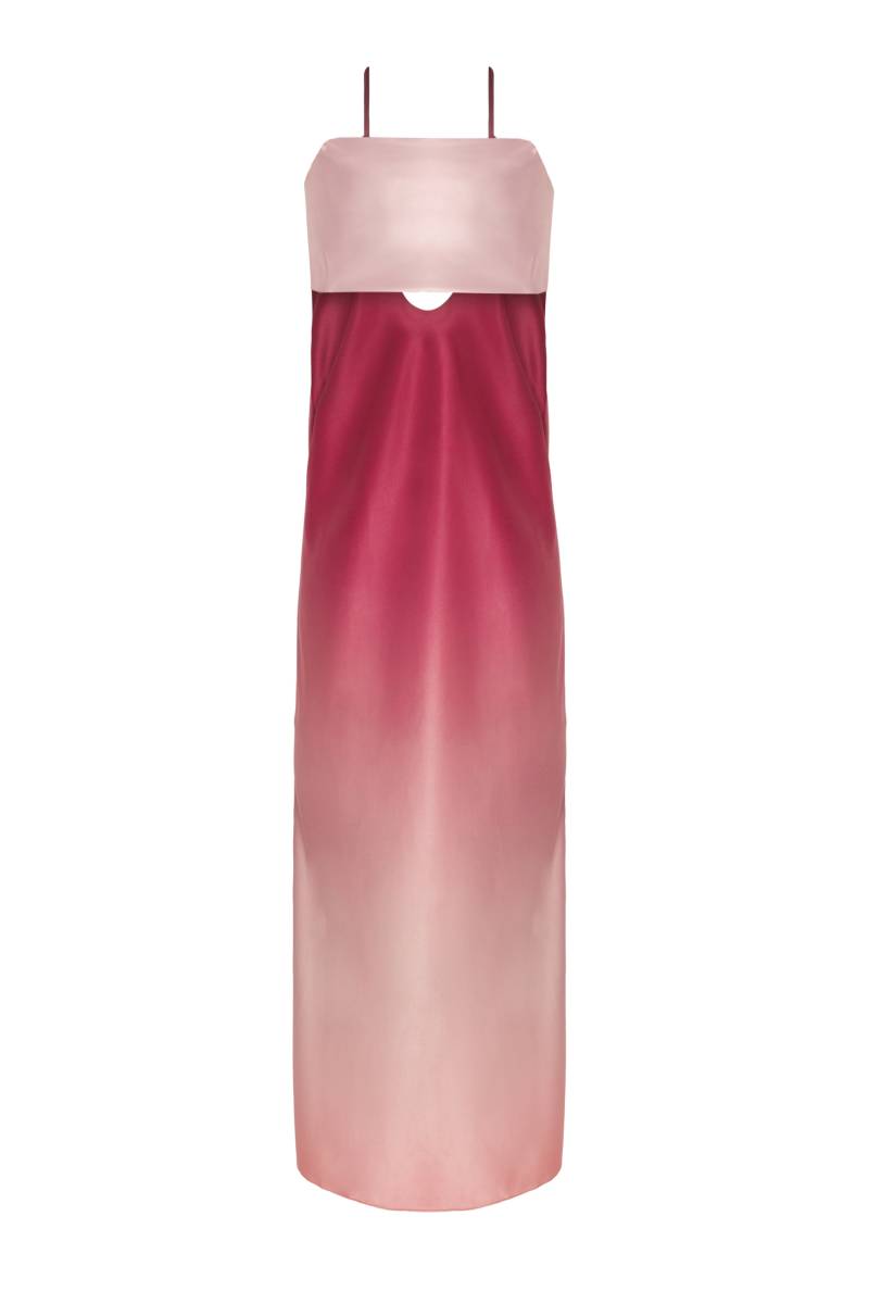 Camila Sarmiento | TWO PIECE DAISY PINK | Women's Carnation Pink Maxi dresses von Camila Sarmiento