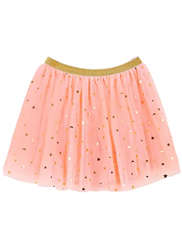 Kleinkind Kinder Mädchen Tüllrock Sternen Monde Pailletten Prinzessinrock glänzende Minirock Tuturock Ballett Rock mit Elastischer Bund Süß Lieblich Weich - Orange Größe 3-4 Jahre alt Kleinkind Kinder Mädchen Tüllrock Sternen Monde Pailletten Prinzessinrock glänzende Minirock Tuturock Ballett Rock mit Elastischer Bund Süß Lieblich Weich - Orange Größe 3-4 Jahre alt von Camilife