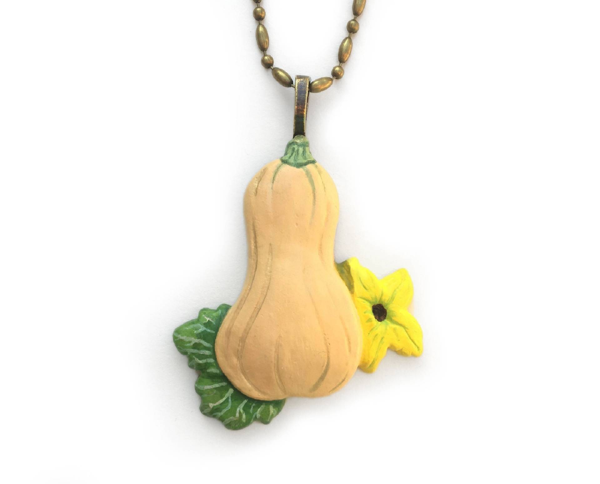 Butternut-Kürbis-Halskette Butternut-Kürbis-Halskette von CamilleStancinLA