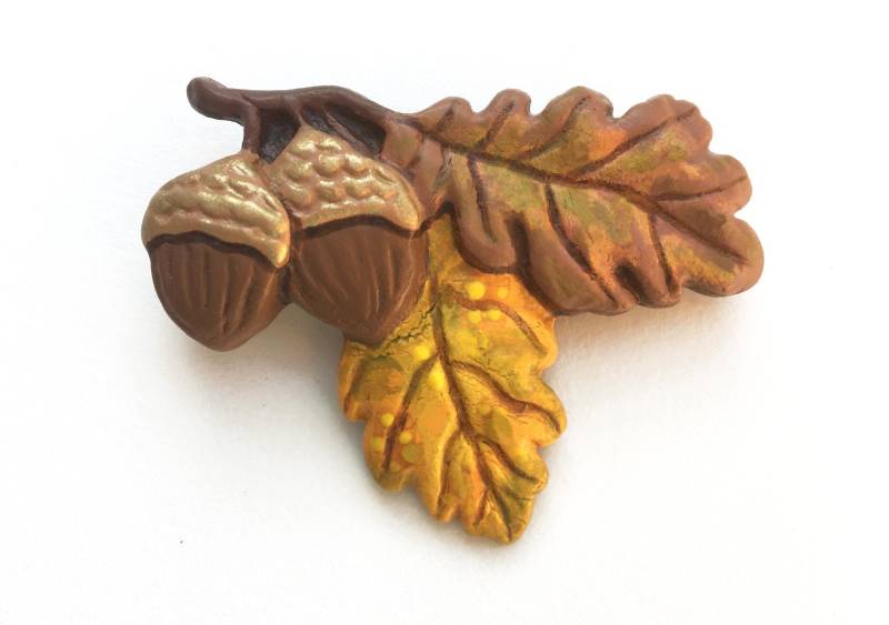 Eichenlaub Und Eicheln Pin/Brosche Eichenlaub Und Eicheln Pin/Brosche von CamilleStancinLA