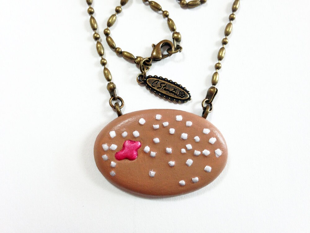 Gelee & Zucker Donut Halskette Gelee & Zucker Donut Halskette von CamilleStancinLA