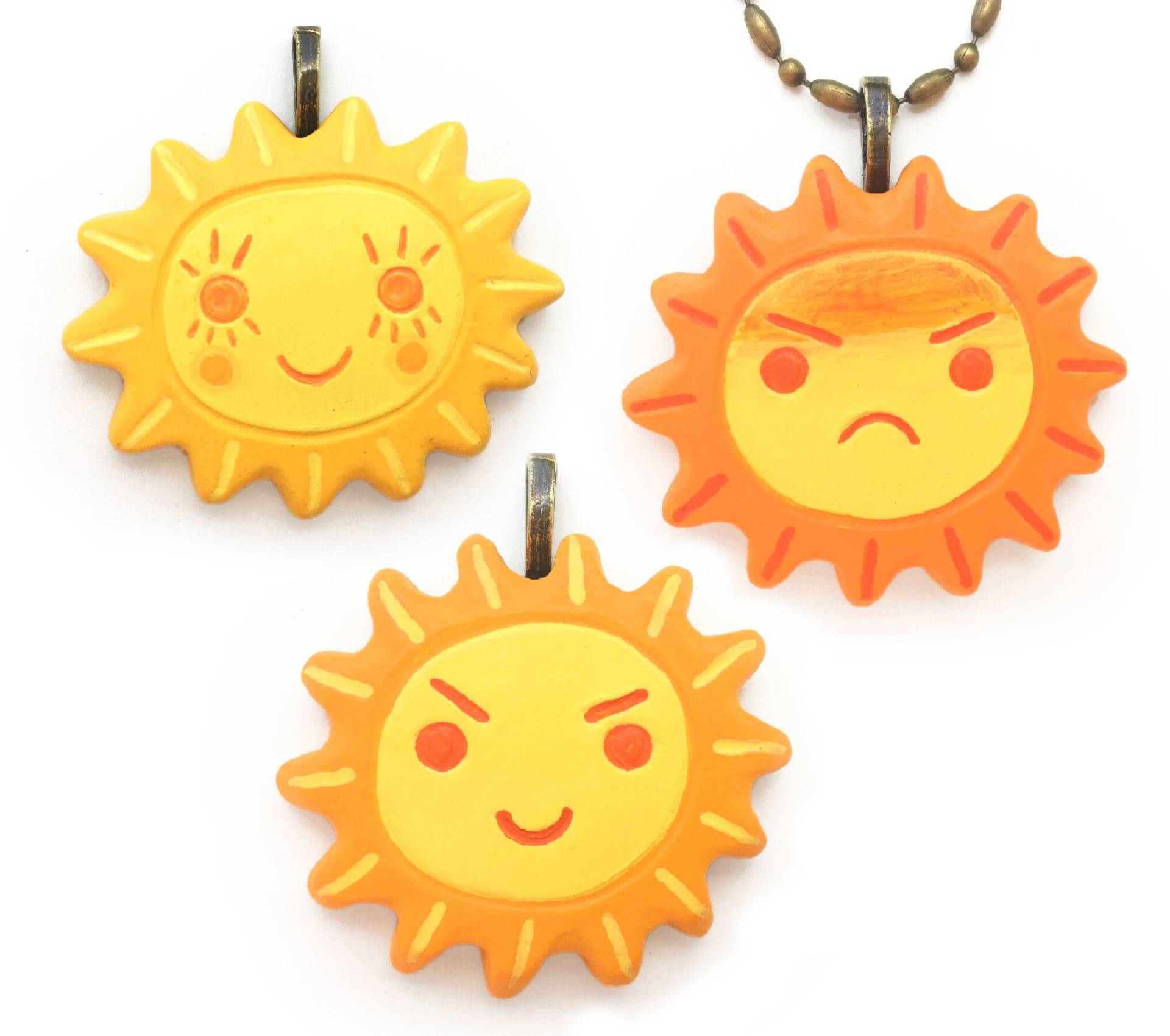 Verrückte Sonne Böse Frohe Halskette Anstecknadel Brosche Sommer Schmuck Accessoire Strandschmuck Lustiger Mit Gesicht Verrückte Sonne Böse Frohe Halskette Anstecknadel Brosche Sommer Schmuck Accessoire Strandschmuck Lustiger Mit Gesicht von CamilleStancinLA