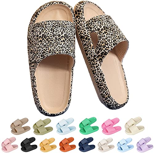 Camiraft Badeschuhe Damen Cozislides Original Slippers, Herren Badeschlappen Cloudyzz Schlappen Wolke Hausschuhe Gummi Home Slippers rutschfeste Pantoletten Sommer Garten Badelatschen Flip Flops von Camiraft