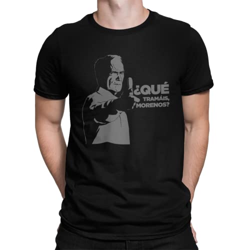 T-Shirt Clint Eastwood - Gran Torino für Herren (MosGraphix) Schwarz L von Camisetas La Colmena