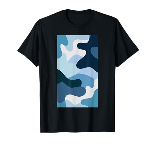 Blue Camo Jagd Camouflage Jäger Jungs Outdoor T-Shirt Blue Camo Jagd Camouflage Jäger Jungs Outdoor T-Shirt von Camo Hunting Pattern