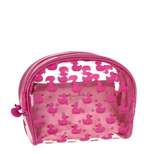 Camomilla 2er-Set Damen Kosmetiktaschen, Kollektion Qua Qua, Farbe Fuchsia von Camomilla